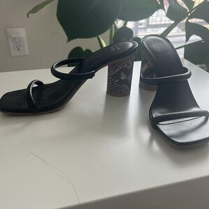 A New Day black snake skin heels size 7